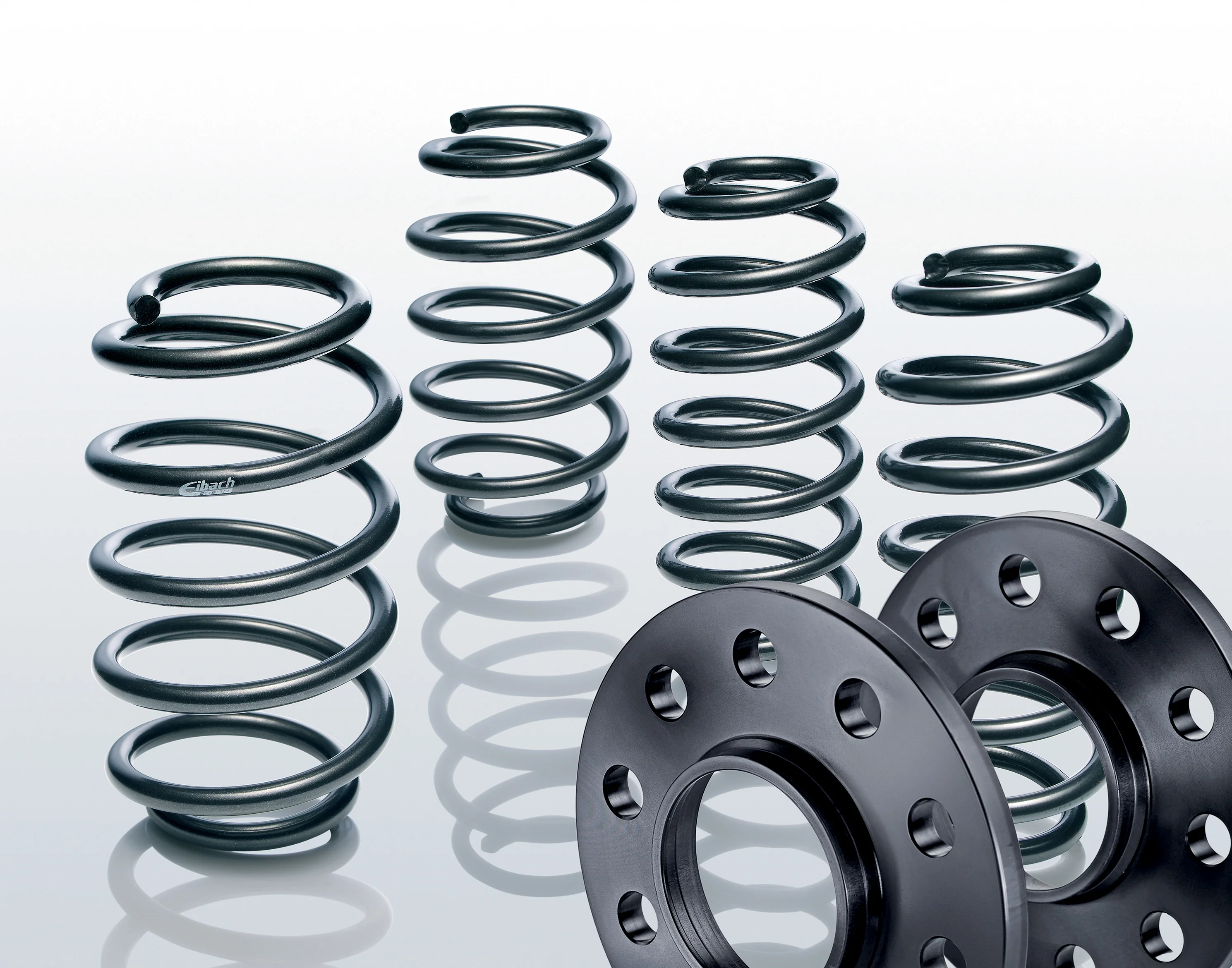 BMW M4 (F32/F82) Springs & Black Spacers Package Incl. Bolts