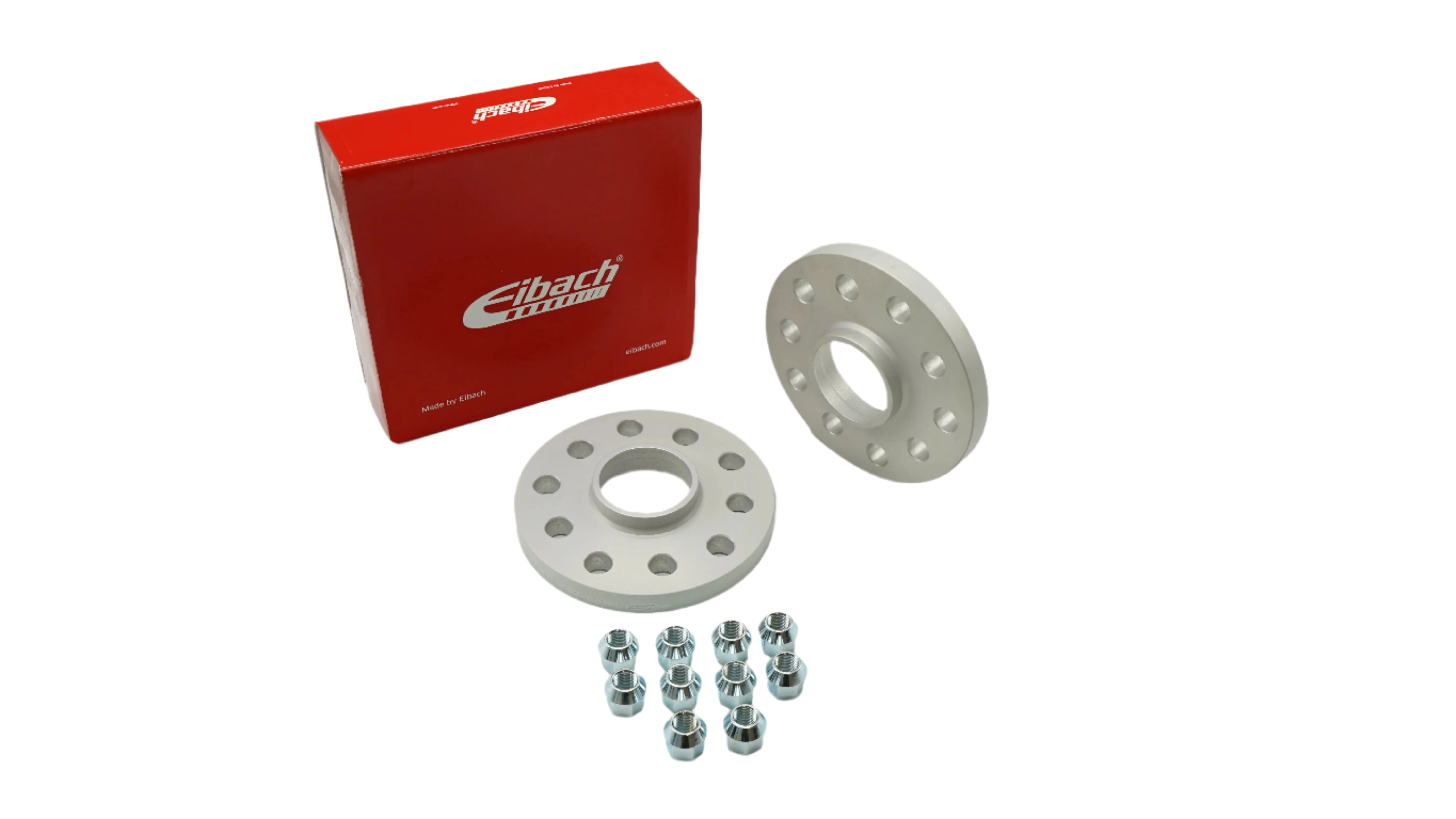 Eibach Pro-Spacer Kit (Pair Of Spacers) 15mm Per Spacer (System 2) S90-2-15-022 (Silver) - Image 2