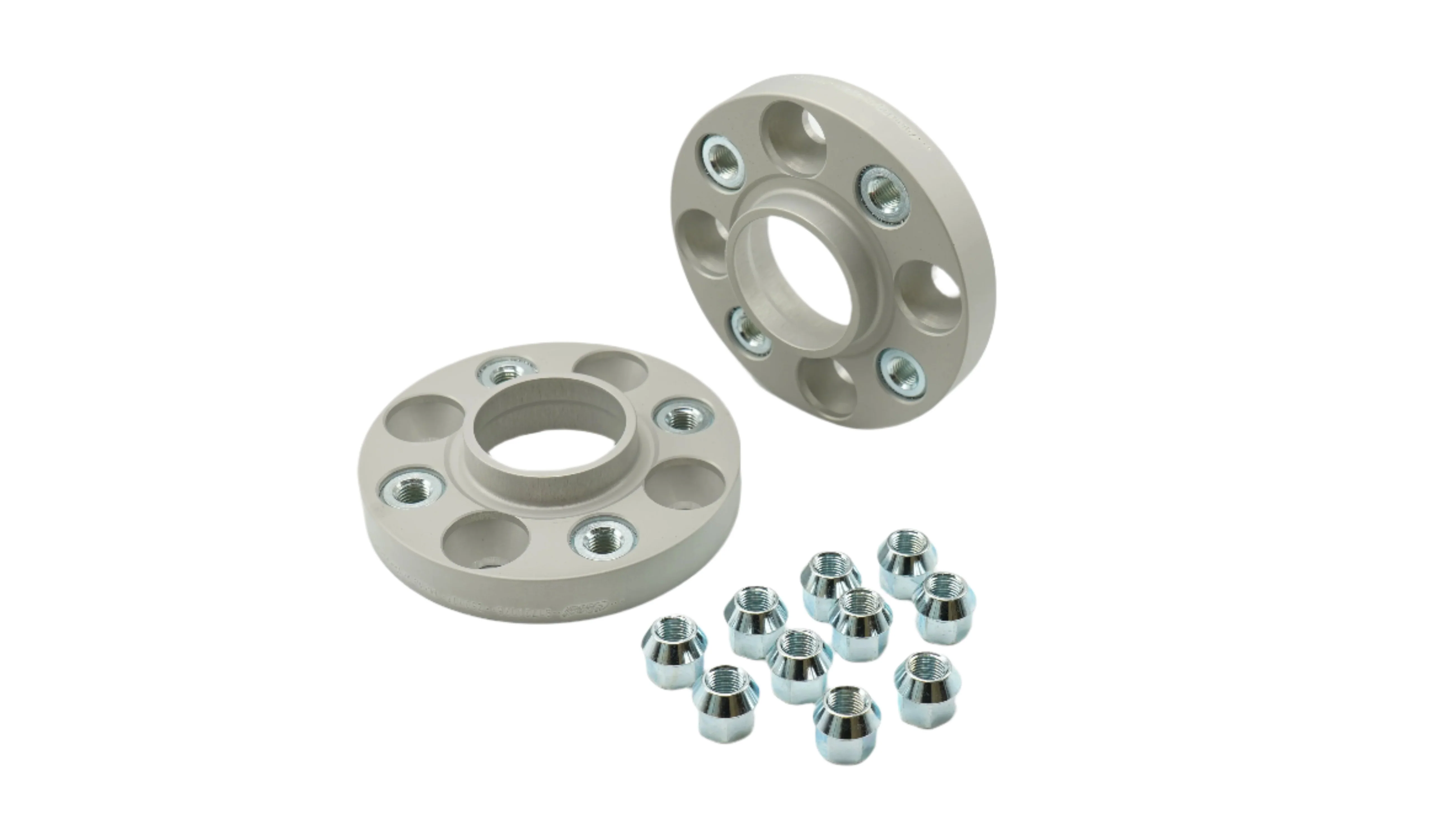 Eibach Pro-Spacer Kit (Pair Of Spacers) 20mm Per Spacer (System 7) S90-7-20-026 (Silver) - Image 4